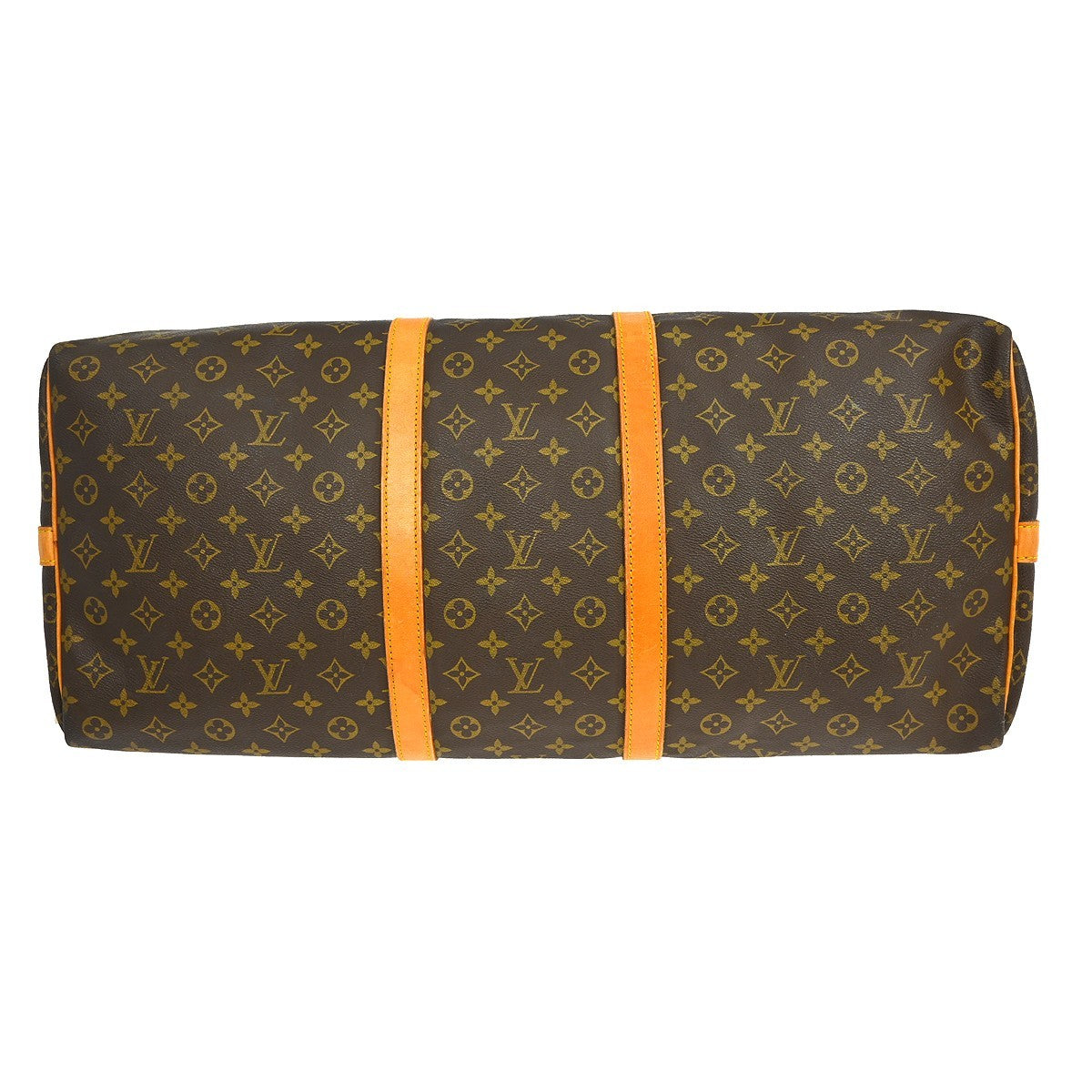 Louis Vuitton Keepall Bandouliere Bag Monogram Canvas, Brown, Canvas, Travel Bag