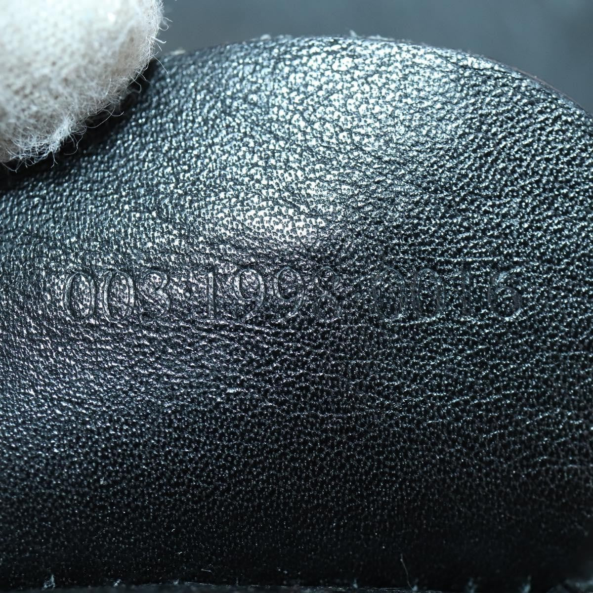 Gucci Vintage Bamboo Backpack Leather, BLACK, LEATHER, Backpack