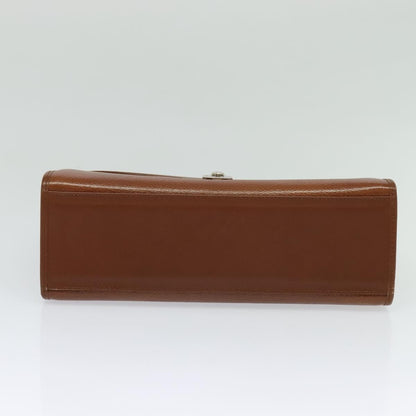 Burberry Vintage Handbag Leather, BROWN, LEATHER, Handbag