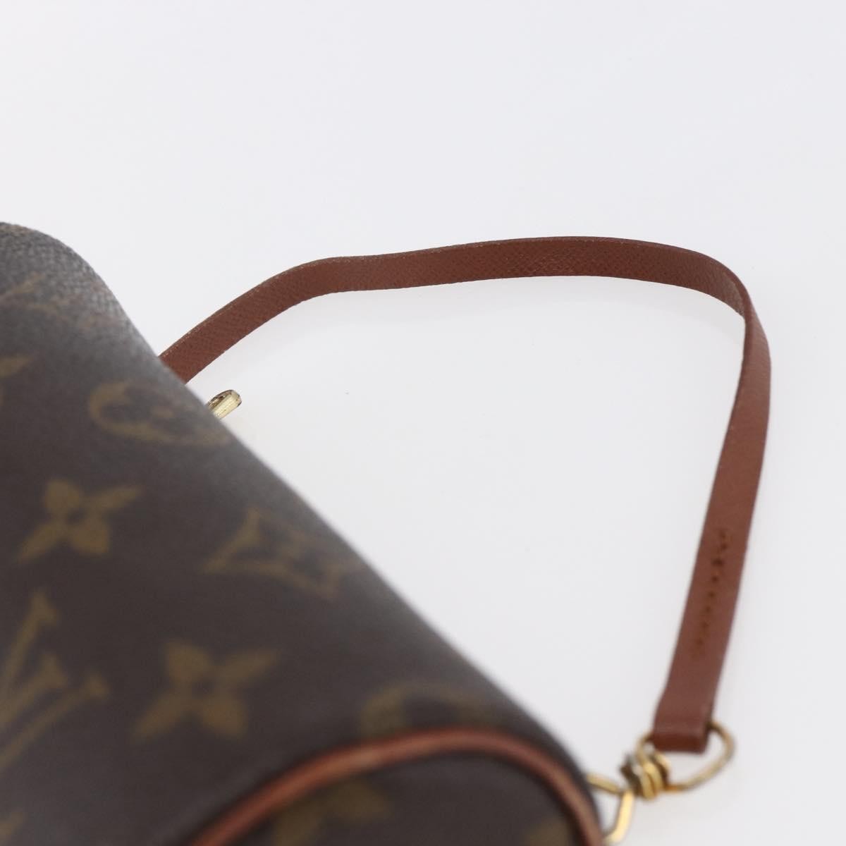 Louis Vuitton Papillon Pochette Monogram Canvas, BROWN, CANVAS, Clutche & pouche