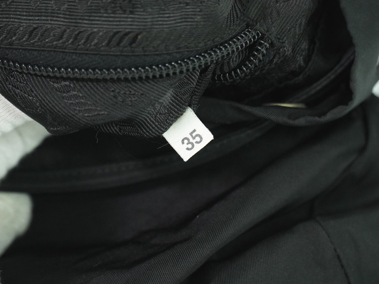 Prada Double Front Pocket Backpack Tessuto, BLACK, NYLON, Backpack