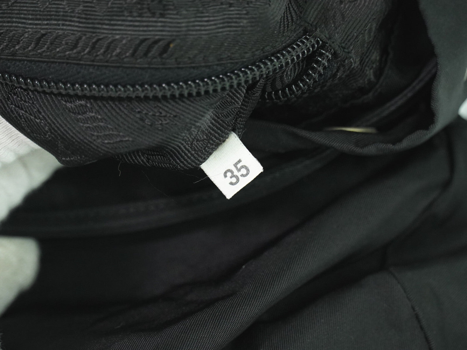 Prada Double Front Pocket Backpack Tessuto, BLACK, NYLON, Backpack