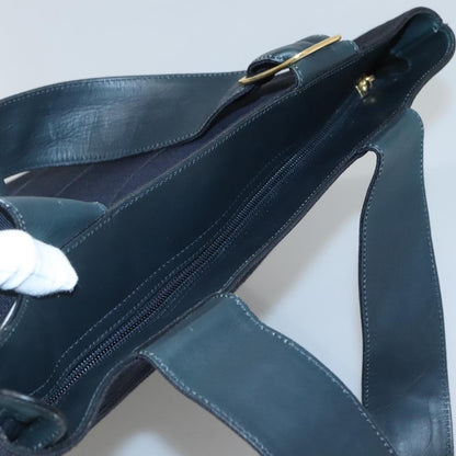 Salvatore Ferragamo Vala tote Canvas, NAVY, CANVAS, Tote bag