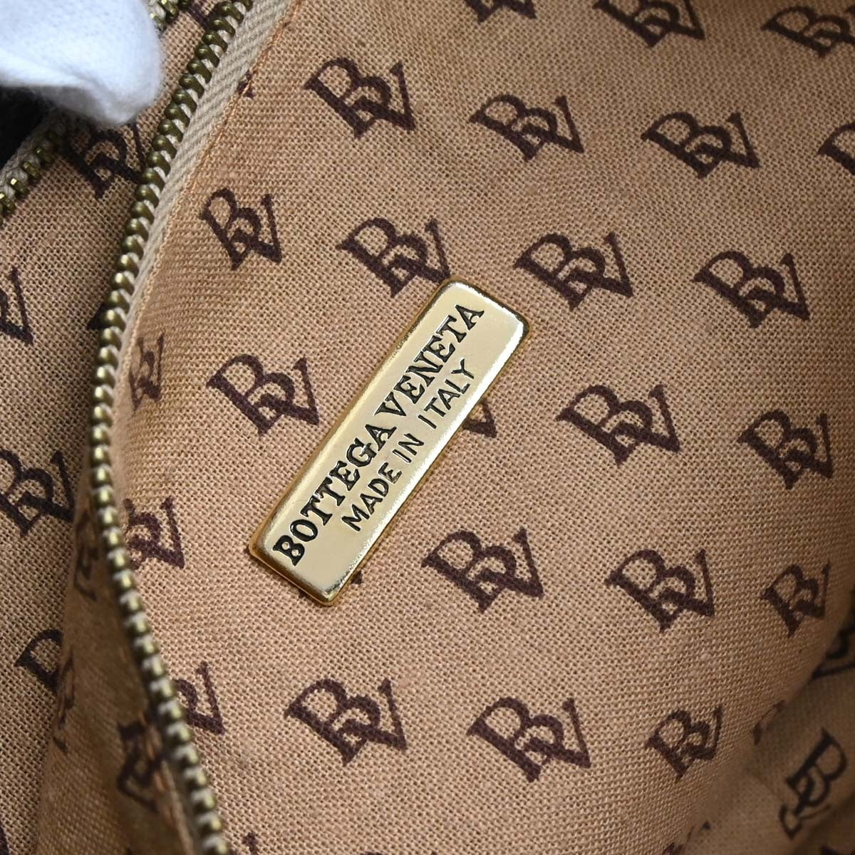 Bottega Veneta Butterfly Handle Tote Suede, BROWN, SUEDE, Tote bag