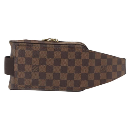 Louis Vuitton Geronimos Waist Bag Damier, BROWN, CANVAS, Shoulder bag