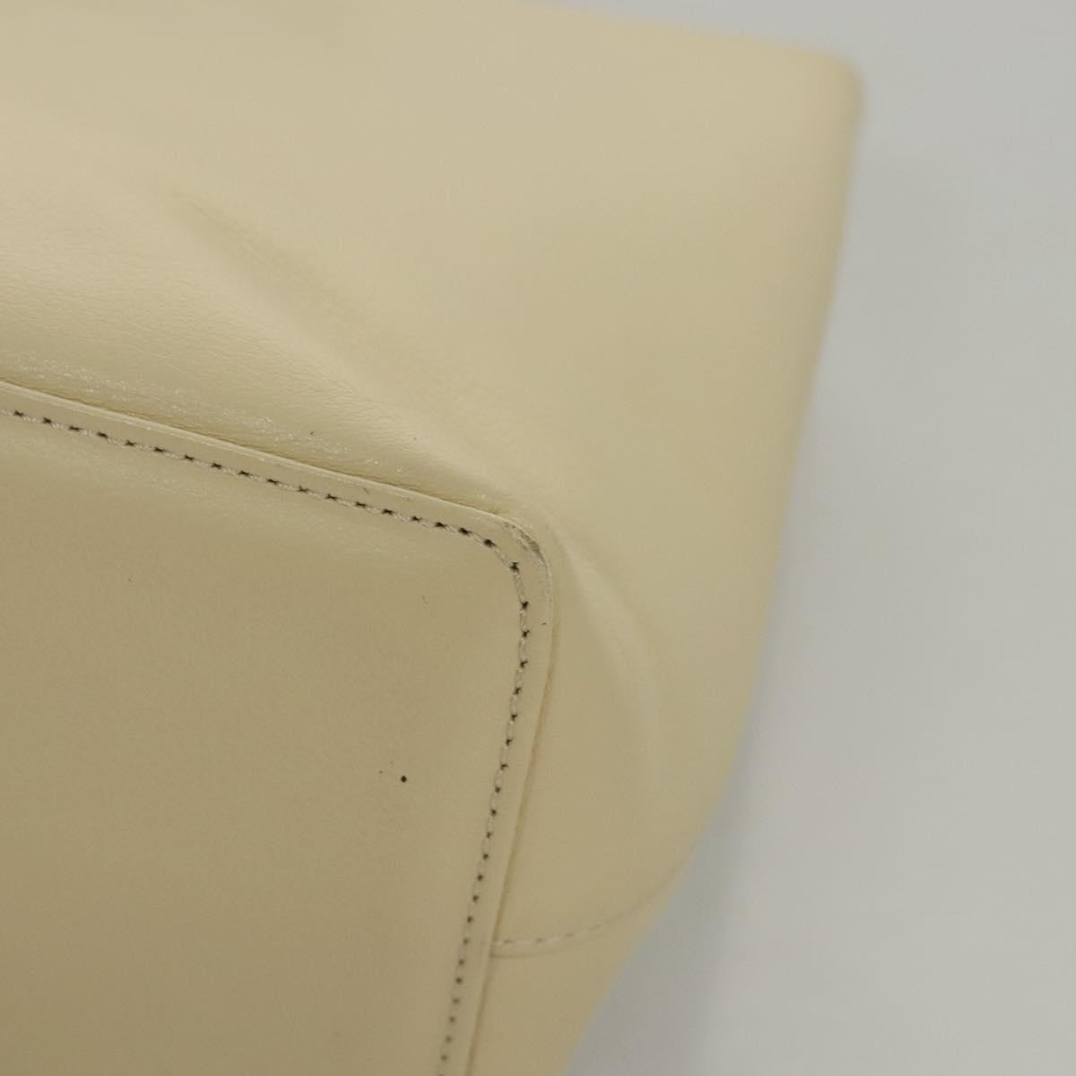 Burberry Vintage Handbag Leather, BEIGE, LEATHER, Handbag