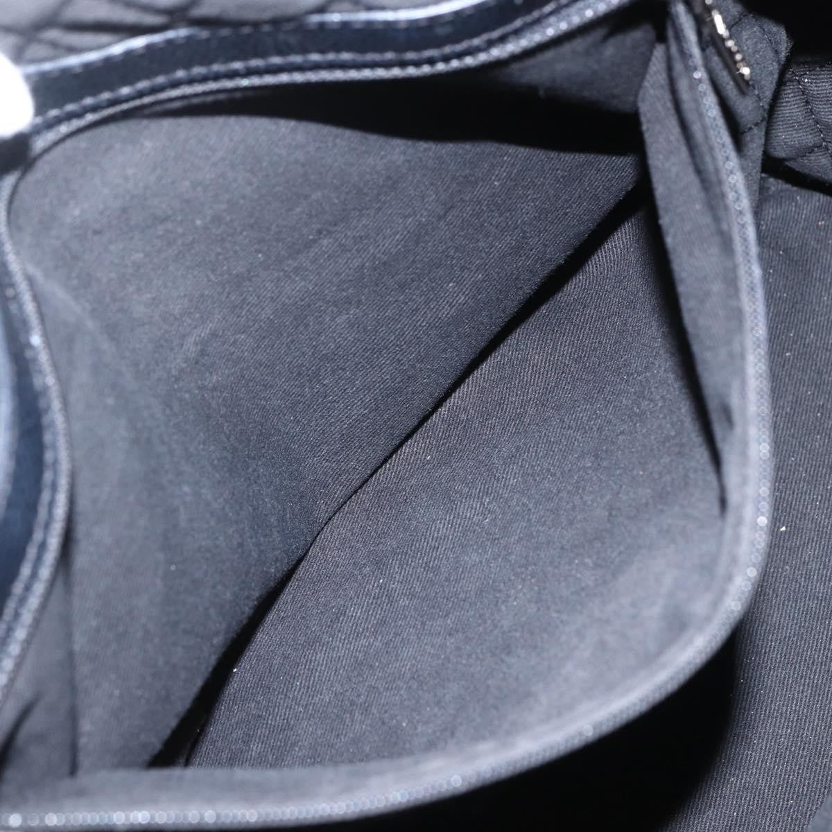 Chanel Optic Coco Bowler Bag Printed Coated Canvas with Caviar, BLACK, PVC, Travel bag