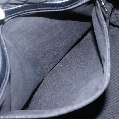 Chanel Optic Coco Bowler Bag Printed Coated Canvas with Caviar, BLACK, PVC, Travel bag