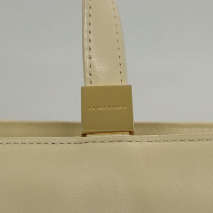 Burberry Vintage Handbag Leather, BEIGE, LEATHER, Handbag