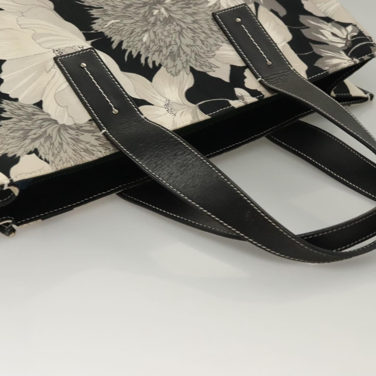 Burberry Vintage Tote Canvas, BLACK, CANVAS, Tote bag