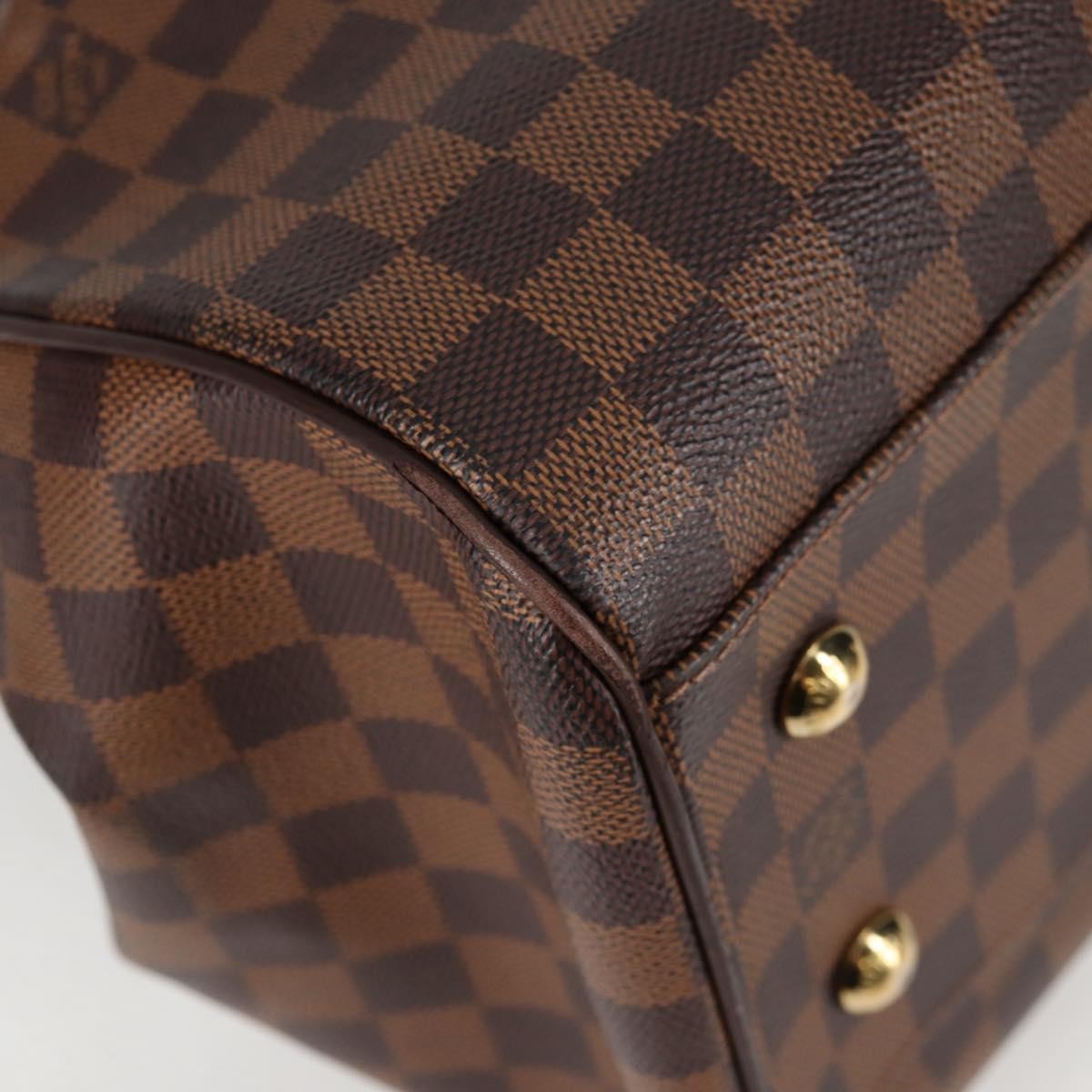 Louis Vuitton Trevi Handbag Damier, BROWN, CANVAS, Handbag
