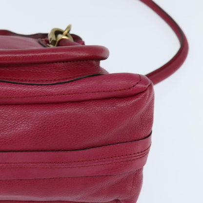 Chloe Paraty Top Handle Bag Leather, PINK, LEATHER, Handbag