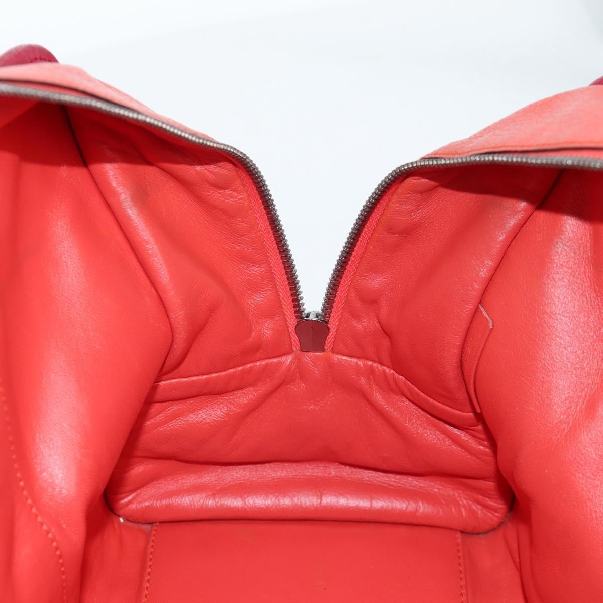 Loewe Amazona Bag Leather, ORANGE, LEATHER, Handbag