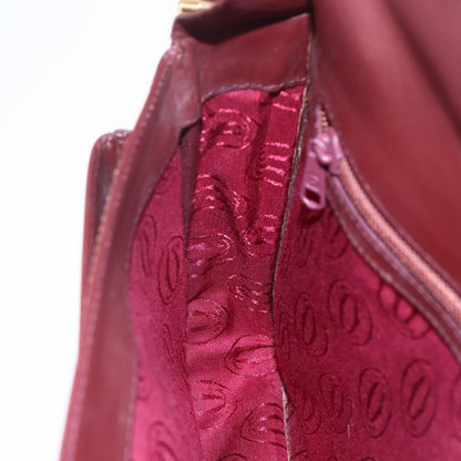 cartier Must de Cartier Shoulder Bag Leather, BURGUNDY, LEATHER, Shoulder bag