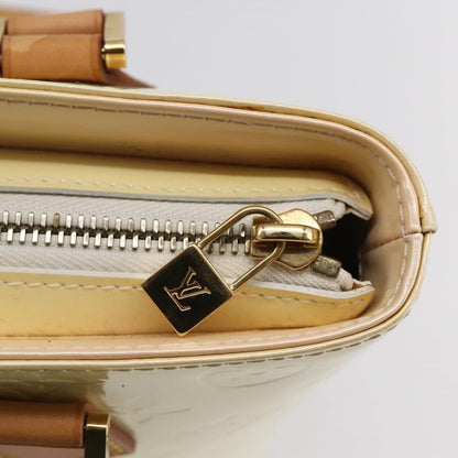 Louis Vuitton Houston Handbag Monogram Vernis, BEIGE, PATENT_LEATHER, Handbag