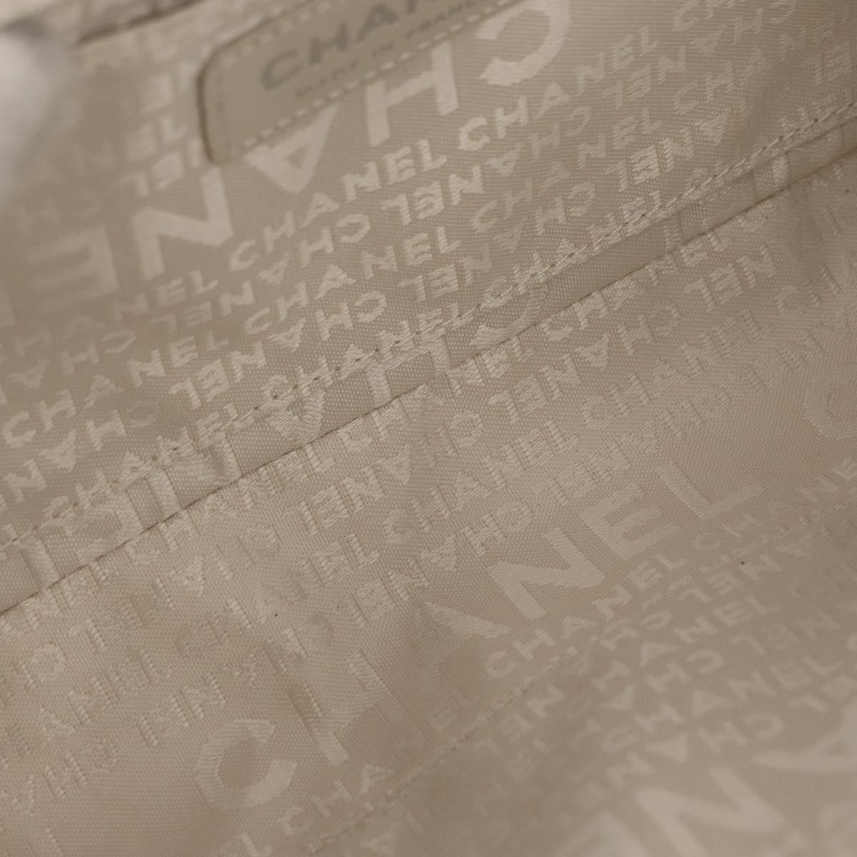 Chanel Reissue 2.55 Flap Bag Leather, WHITE, LEATHER, Shoulder bag