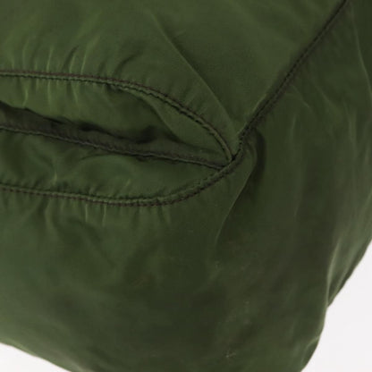Prada Zip Buckle Messenger Bag Tessuto, KHAKI, NYLON, Crossbody bag