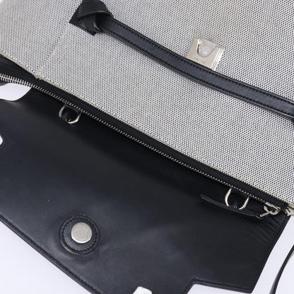 Celine Belt Bag Textured Leather, GRAY, LEATHER, Handbag