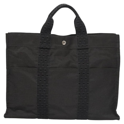 Hermes Fourre-tout Herline Fourre-tout Herline, GRAY, CANVAS, Tote bag