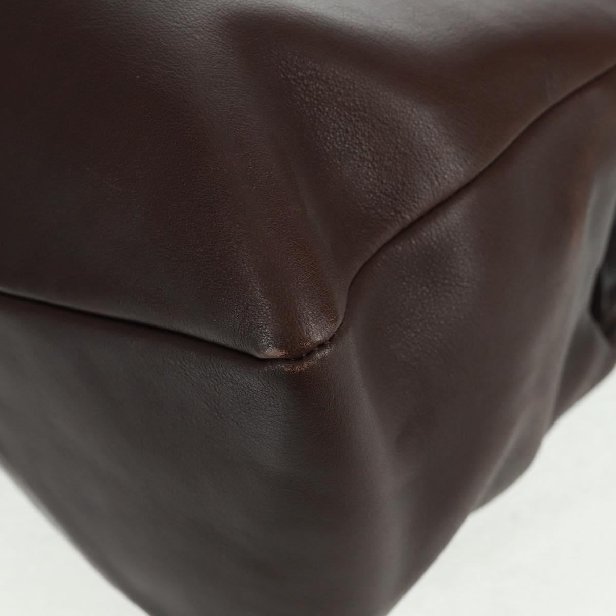 Salvatore Ferragamo Vintage Tote bag Leather, BROWN, LEATHER, Tote bag