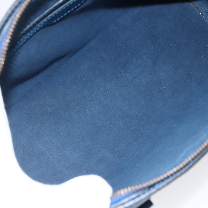 Louis Vuitton Soufflot Handbag Epi Leather, BLUE, LEATHER, Handbag