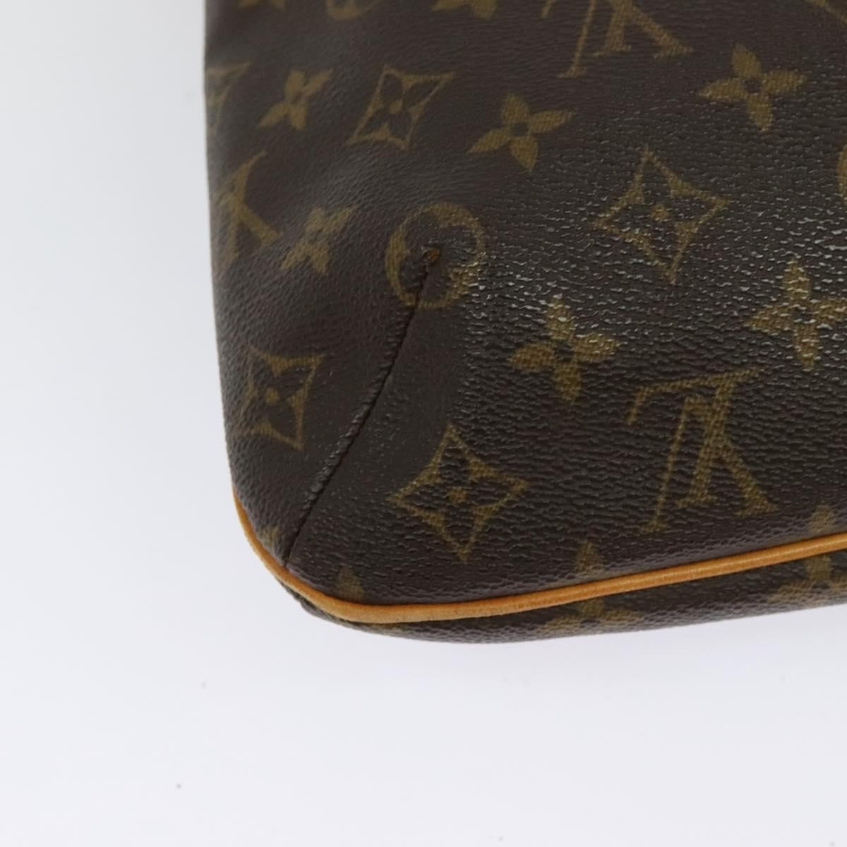 Louis Vuitton Musette Salsa Handbag Monogram Canvas, BROWN, CANVAS, Shoulder bag