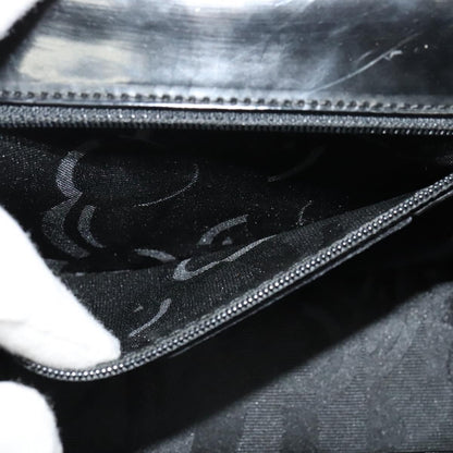 Salvatore Ferragamo Gancini Shoulder Bag Patent Leather, BLACK, PATENT_LEATHER, Shoulder bag