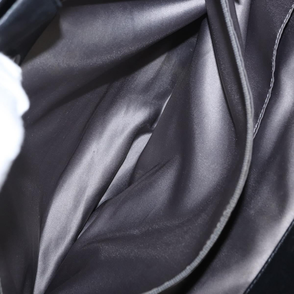 Chanel Lax Shopping Tote Square Quilted Leather, BLACK, LEATHER, Tote bag