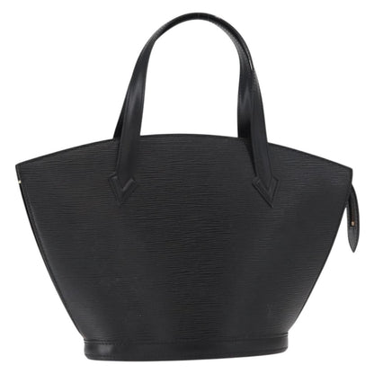 Louis Vuitton Saint Jacques Handbag Epi Leather, BLACK, LEATHER, Handbag