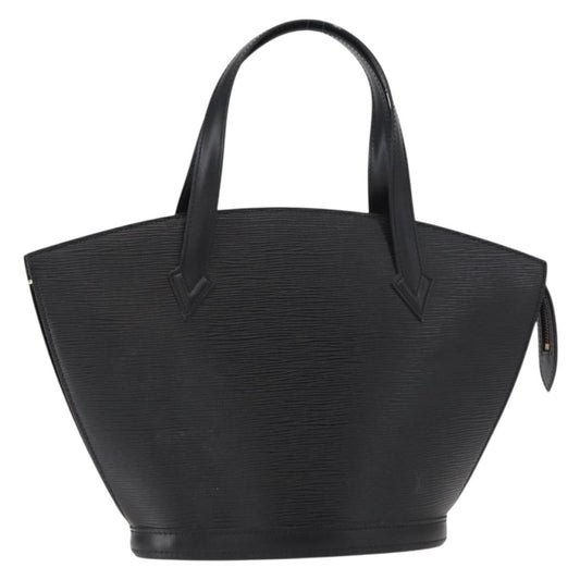 Louis Vuitton Saint Jacques Handbag Epi Leather, BLACK, LEATHER, Handbag