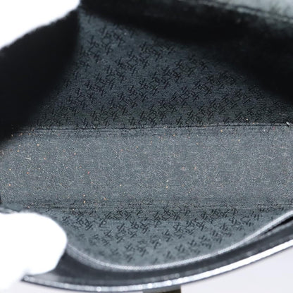 Saint Laurent Vintage Shoulder Bag Leather, BLACK, LEATHER, Shoulder bag