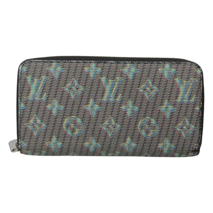 Louis Vuitton Zippy Wallet NM Monogram LV Pop, GREEN, CANVAS, Wallets