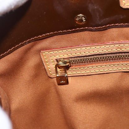 Louis Vuitton Reade Handbag Monogram Vernis, BROWN, PATENT_LEATHER, Handbag