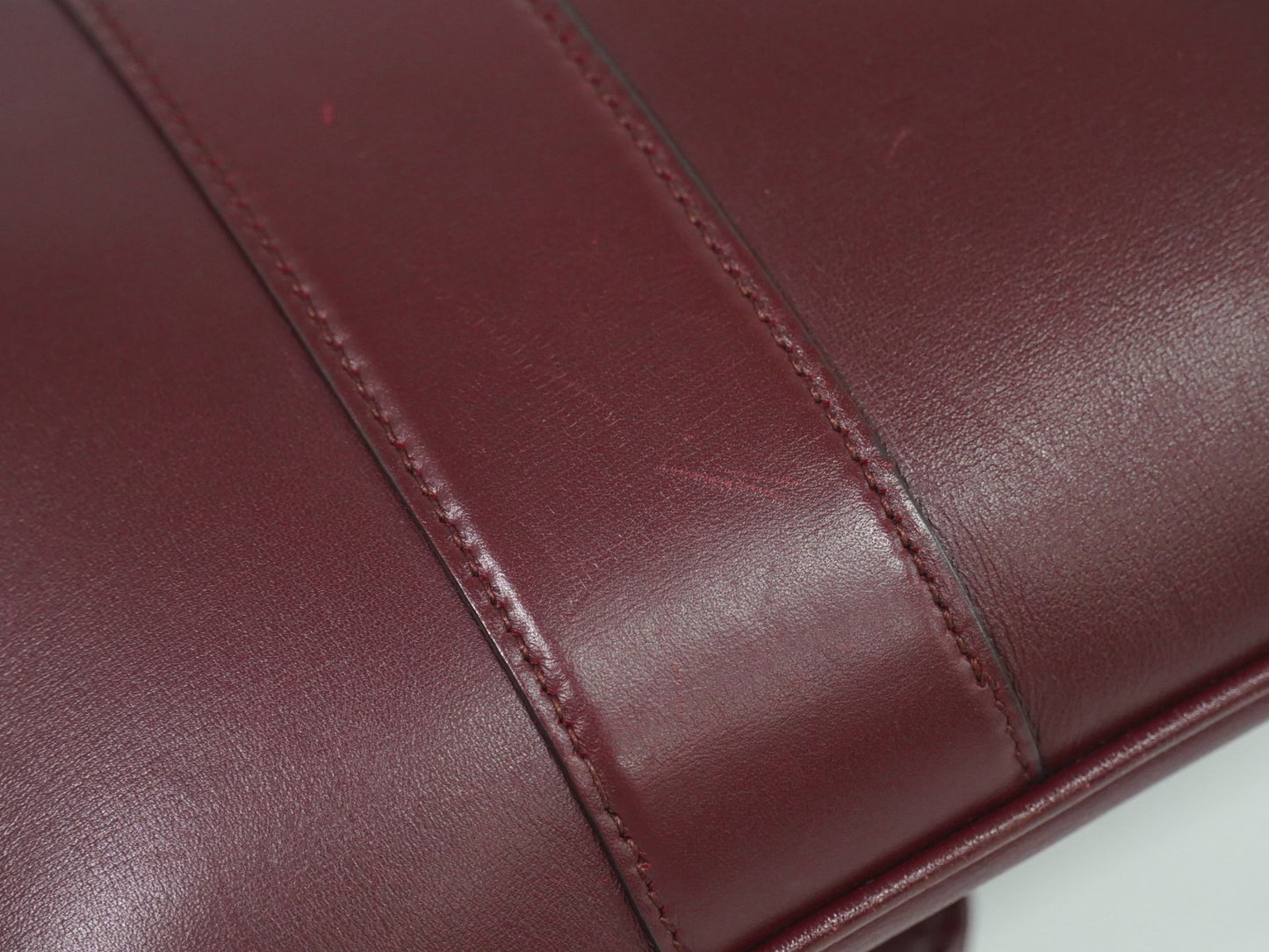 Gucci Arli Shoulder Bag Leather, BURGUNDY, LEATHER, Shoulder bag