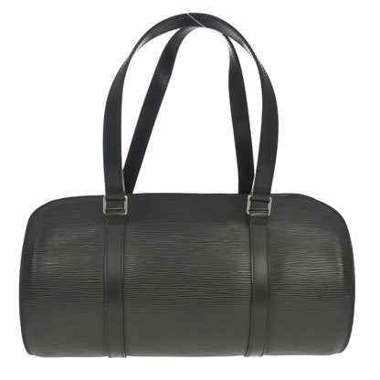 Louis Vuitton Soufflot Handbag Epi Leather, Black, Leather, Handbag