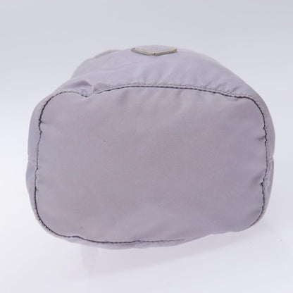 Prada Vela Drawstring Bucket Pouch Tessuto, PURPLE, NYLON, Clutche & pouche