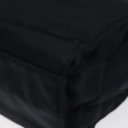 Prada Metal Handles Tote Tessuto, NAVY, NYLON, Handbag