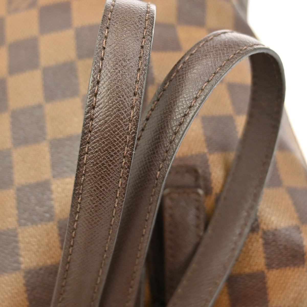 Louis Vuitton Marais Damier, BROWN, CANVAS, Handbag