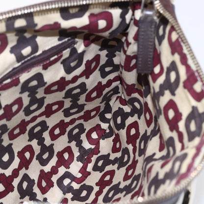 Gucci D Ring Messenger Bag Guccissima Leather, BURGUNDY, LEATHER, Shoulder bag