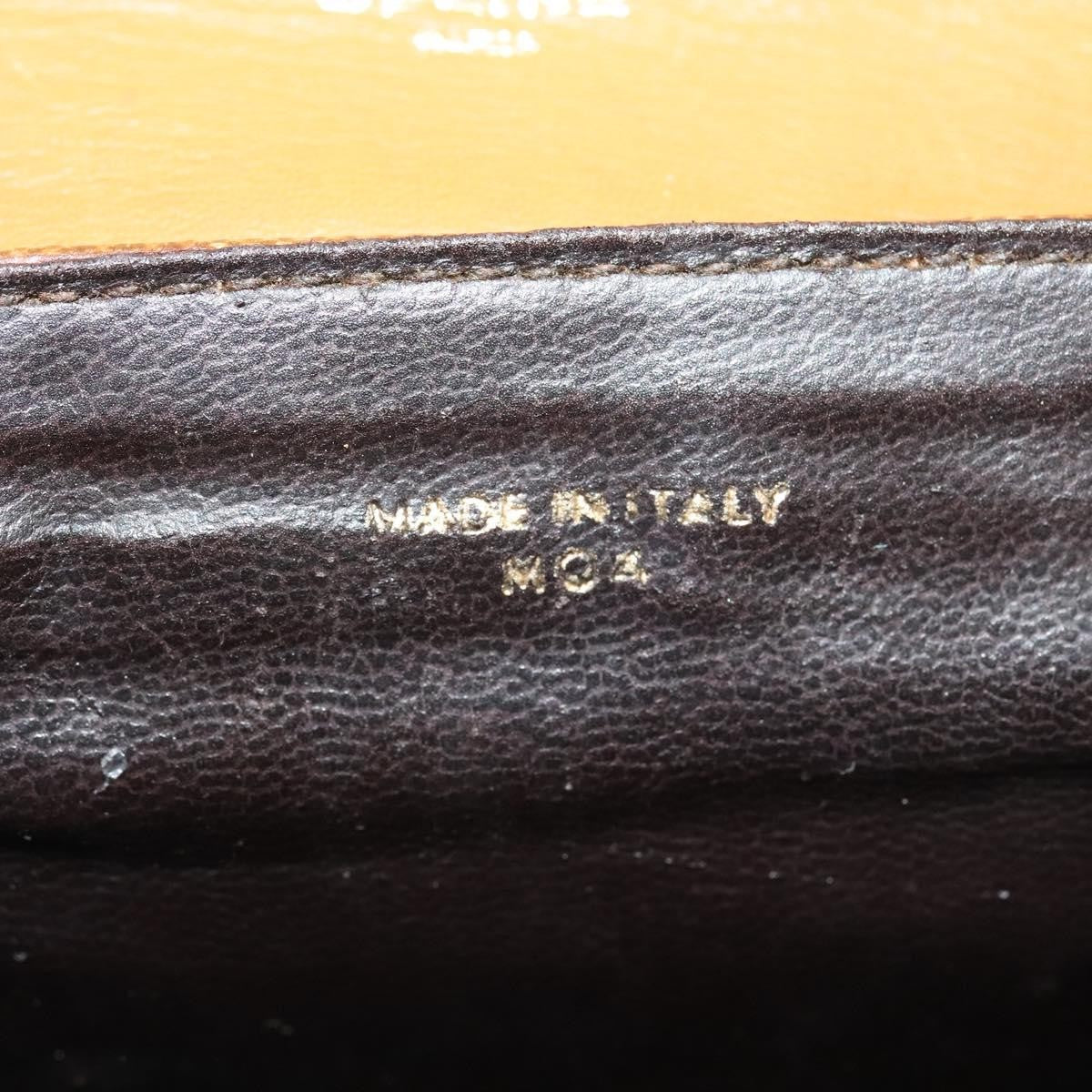 Celine Vintage Macadam Shoulder Bag Canvas, BEIGE, CANVAS, Shoulder bag