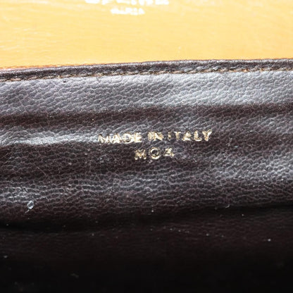 Celine Vintage Macadam Shoulder Bag Canvas, BEIGE, CANVAS, Shoulder bag