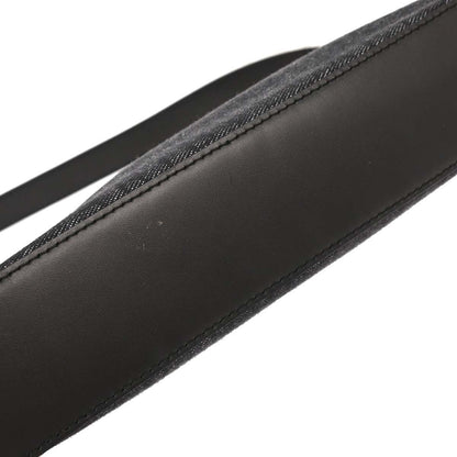 Bvlgari B.Zero1 Logomania Bag Canvas with Leather, BLACK, CANVAS, Shoulder bag