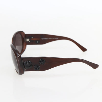 Chanel Camélia sunglasses Plastic, Brown, Plastic, Sunglasses