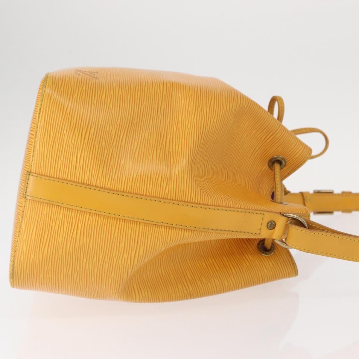 Louis Vuitton Petit Noe Handbag Epi Leather, YELLOW, LEATHER, Shoulder bag