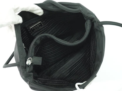 Prada Vintage Tote Tessuto, BLACK, NYLON, Tote bag