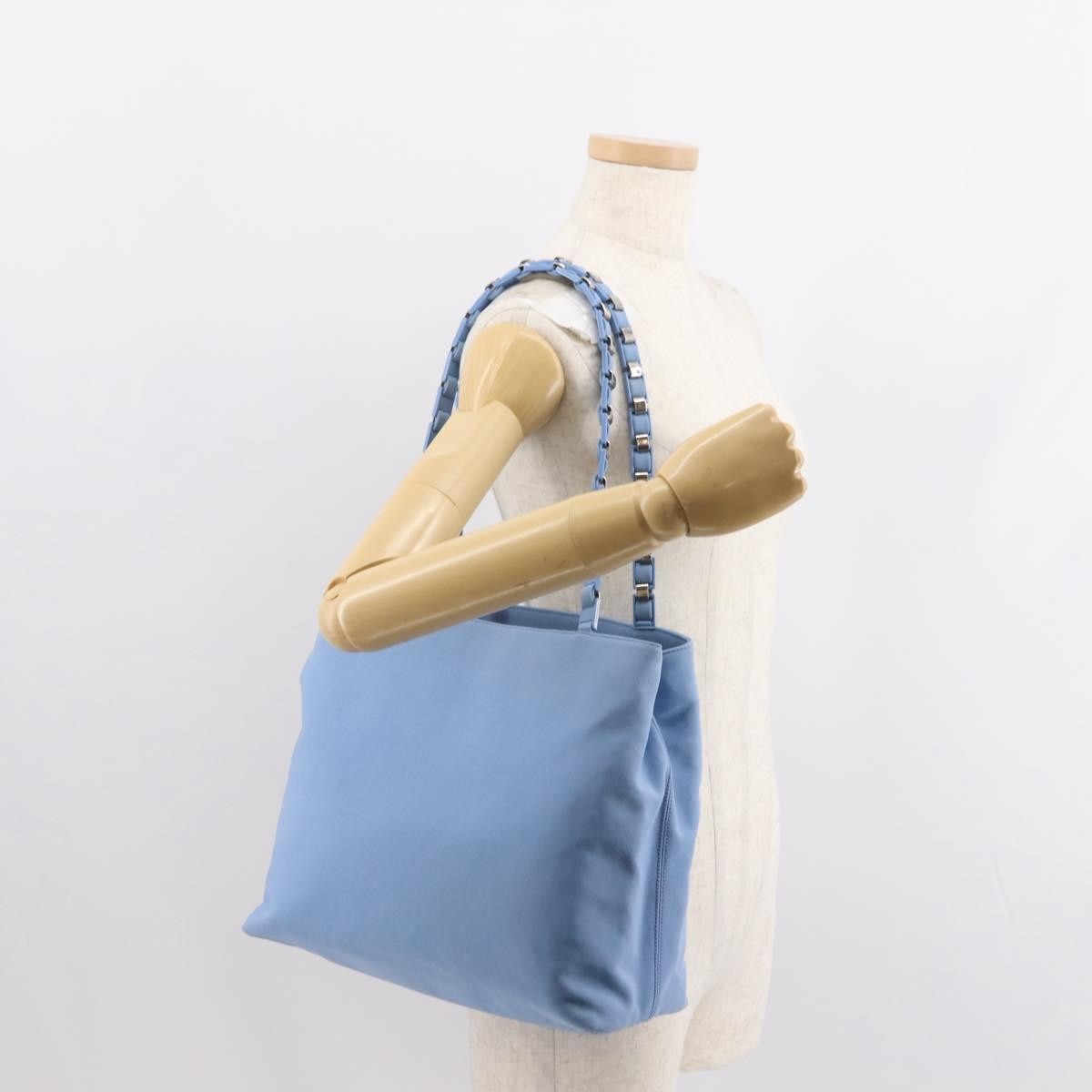 Salvatore Ferragamo Vala tote Canvas, BLUE, CANVAS, Tote bag