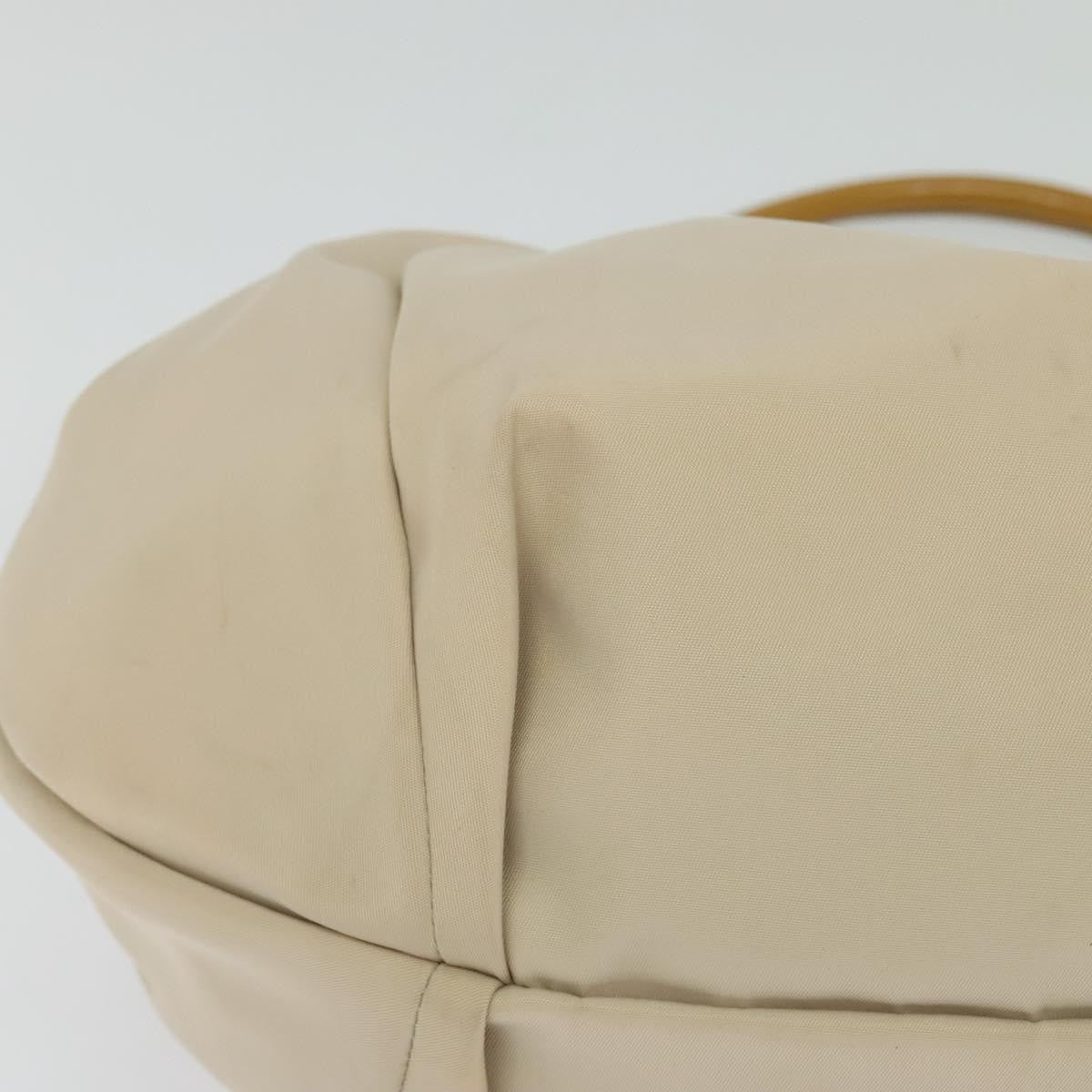 Salvatore Ferragamo Vala Handbag Nylon, BEIGE, NYLON, Handbag