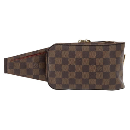 Louis Vuitton Geronimos Waist Bag Damier, BROWN, CANVAS, Shoulder bag