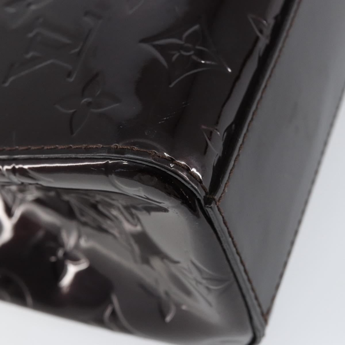 Louis Vuitton Catalina Handbag Monogram Vernis, PURPLE, PATENT_LEATHER, Handbag