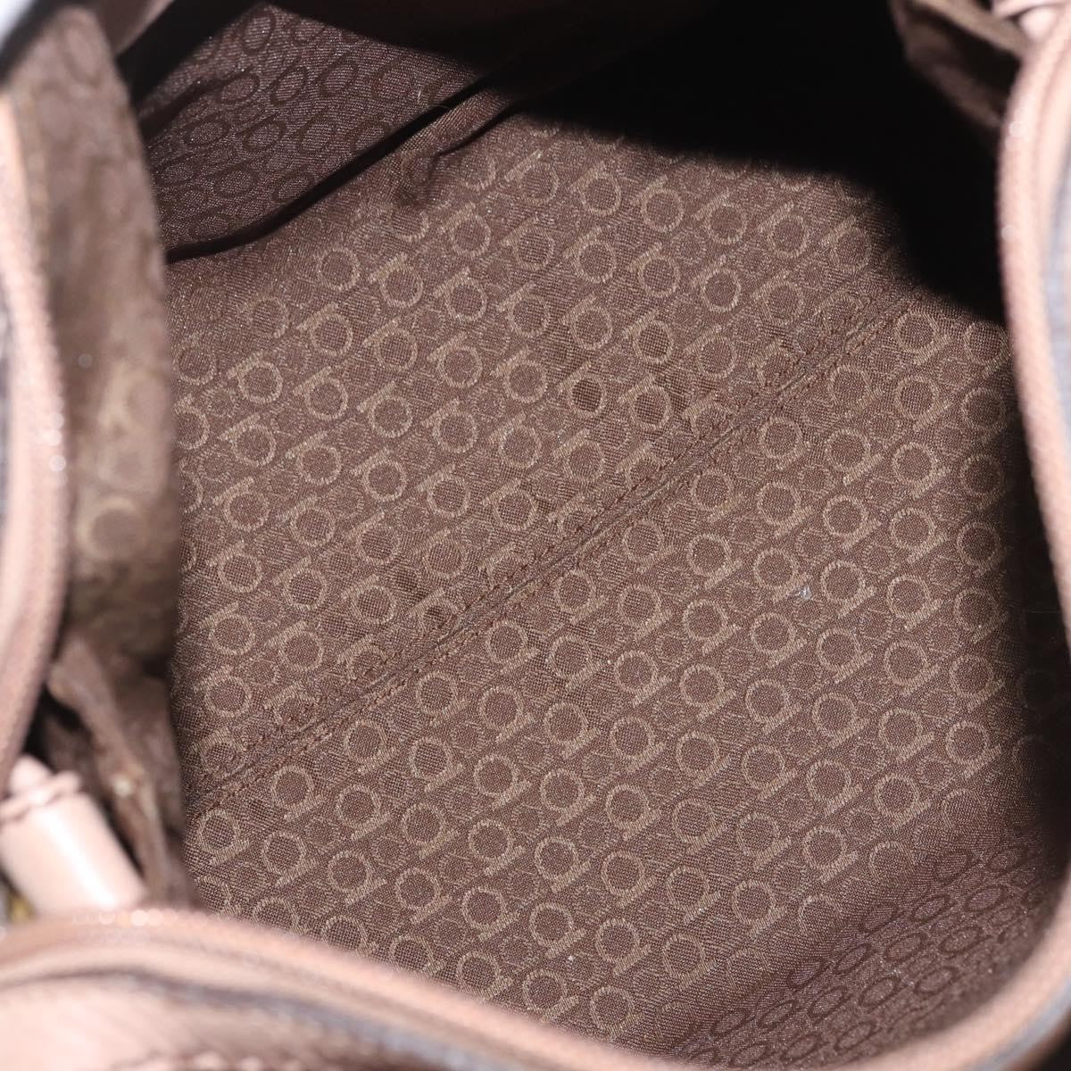 Salvatore Ferragamo Gancini Tote Leather, PINK, LEATHER, Tote bag